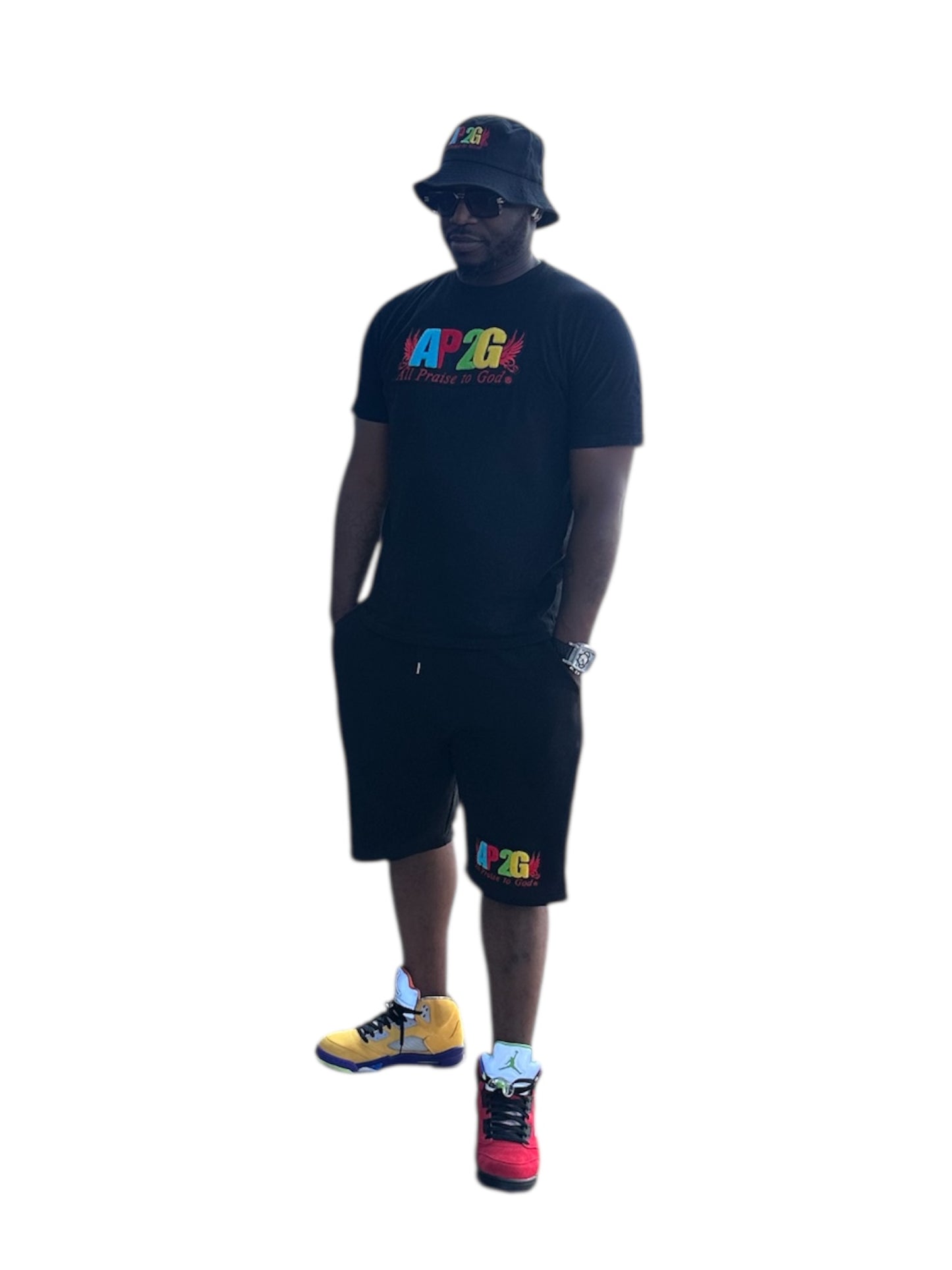AP2G Chenille Patch Short Set (unisex)