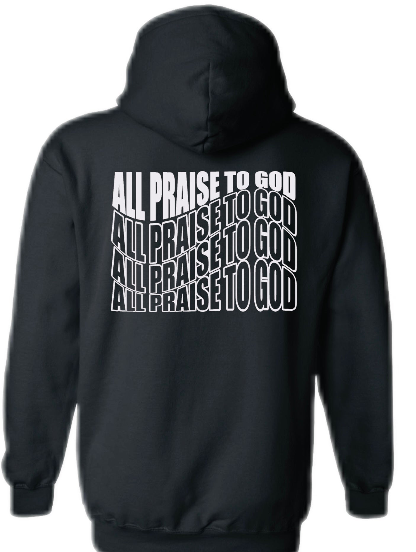 Wavy All Praise To God Hoodies