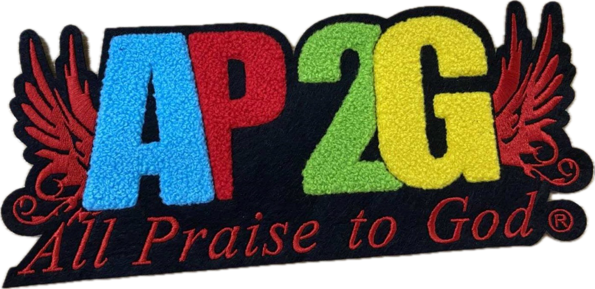 AP2G Wing Chenille patch t-shirt