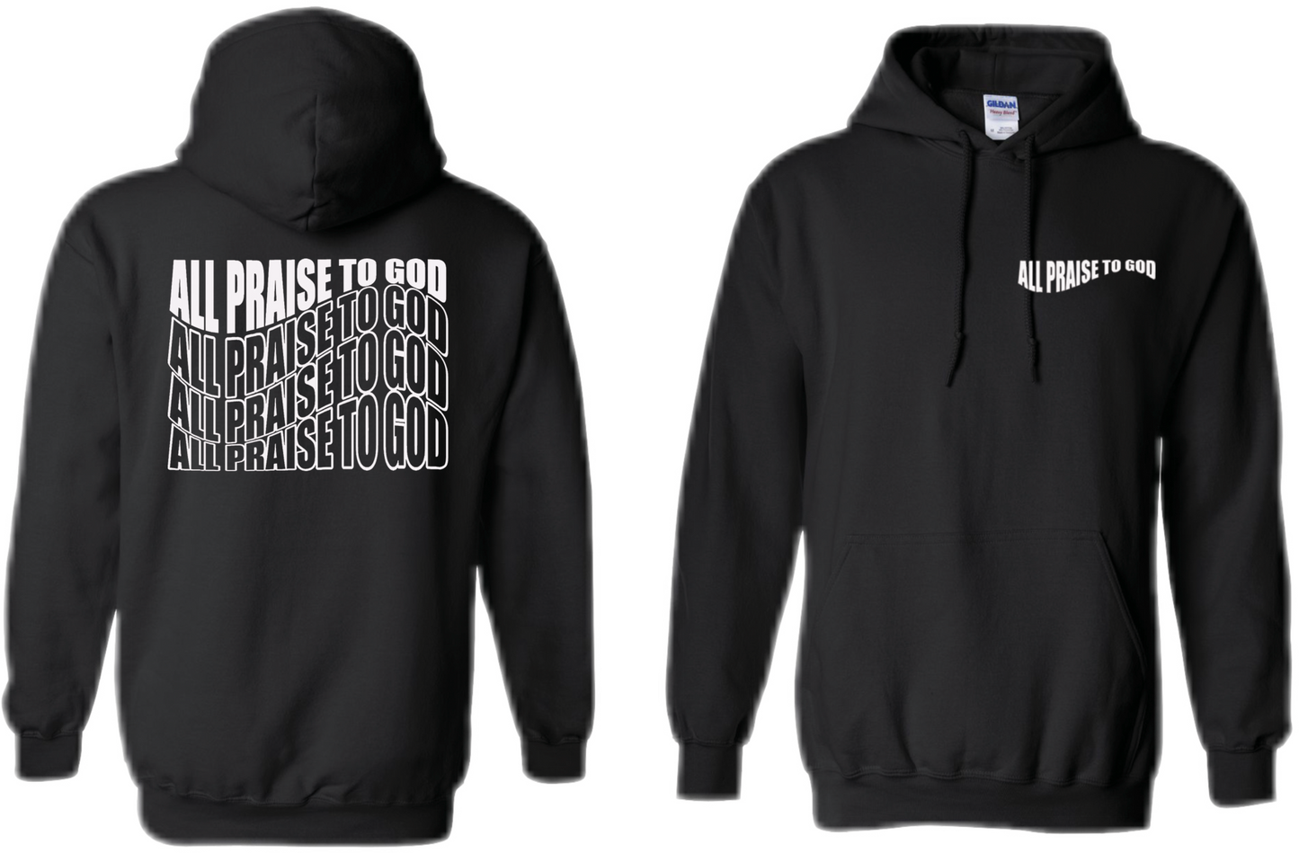 Wavy All Praise To God Hoodies
