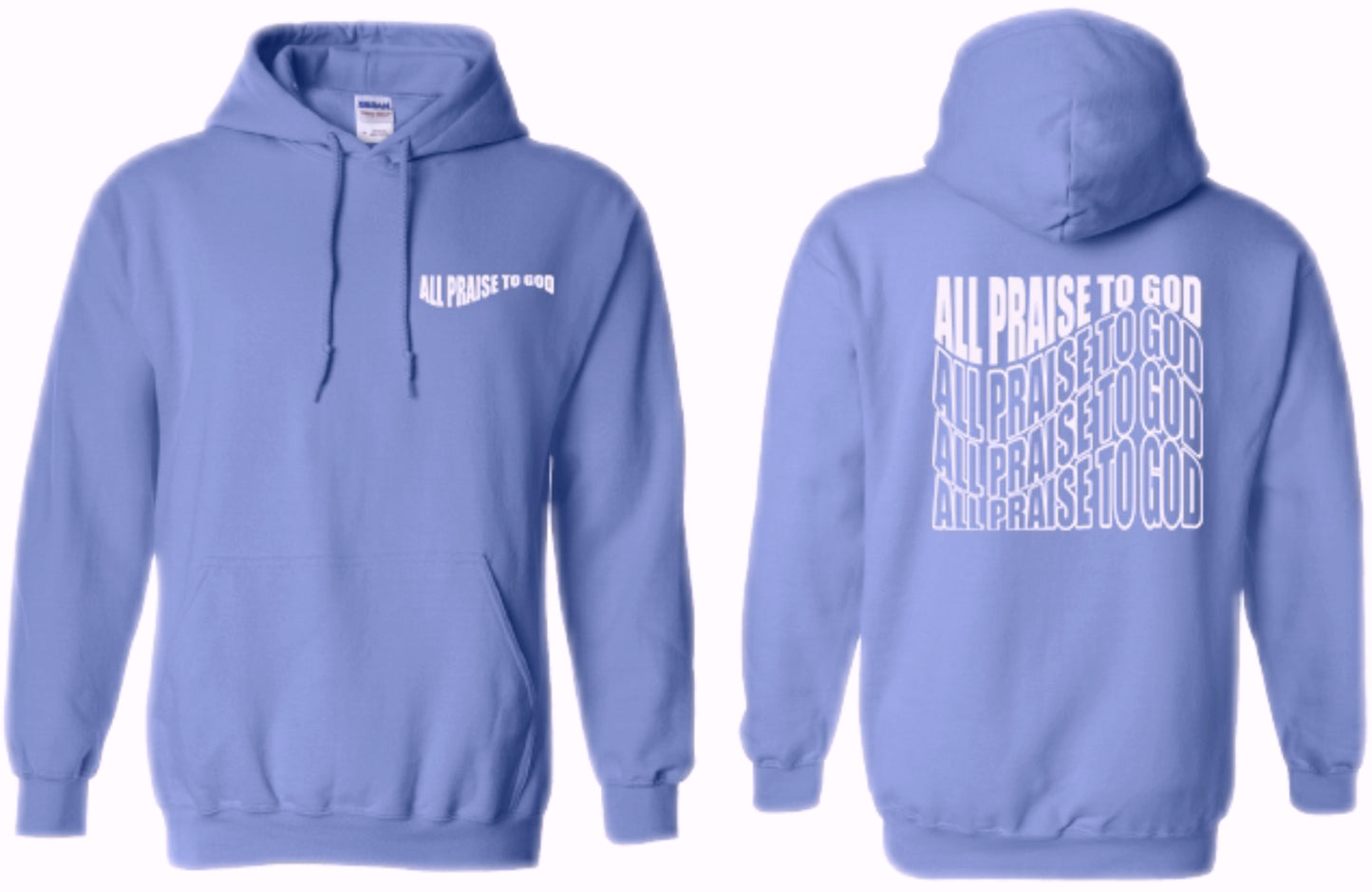 Wavy All Praise To God Hoodies