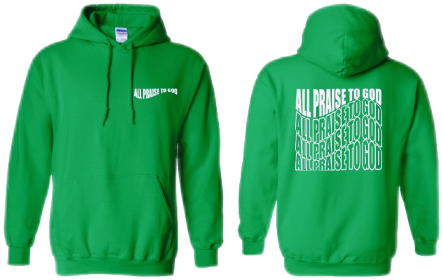 Wavy All Praise To God Hoodies