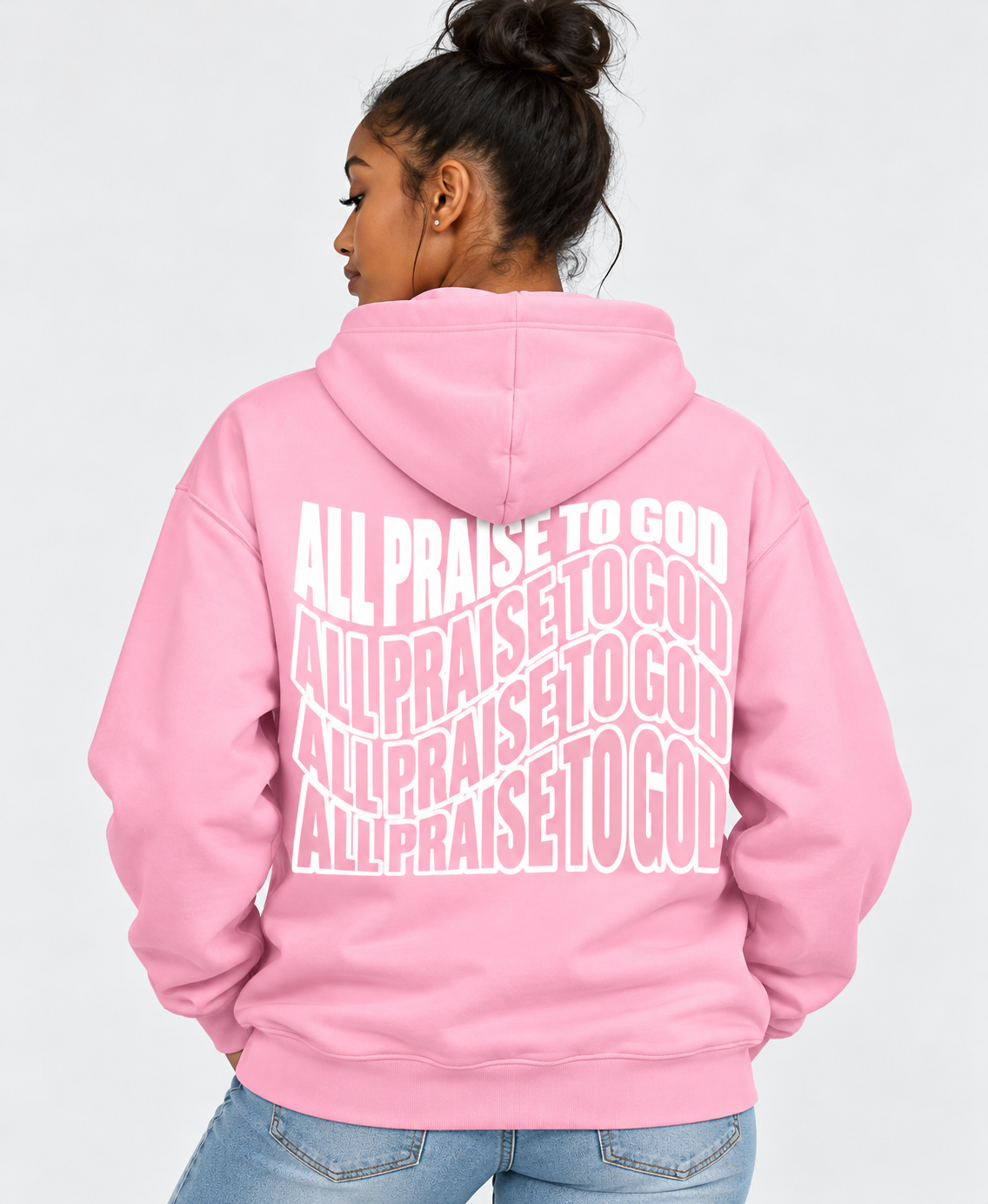 AP2G Wavy All Praise To God Hoodies