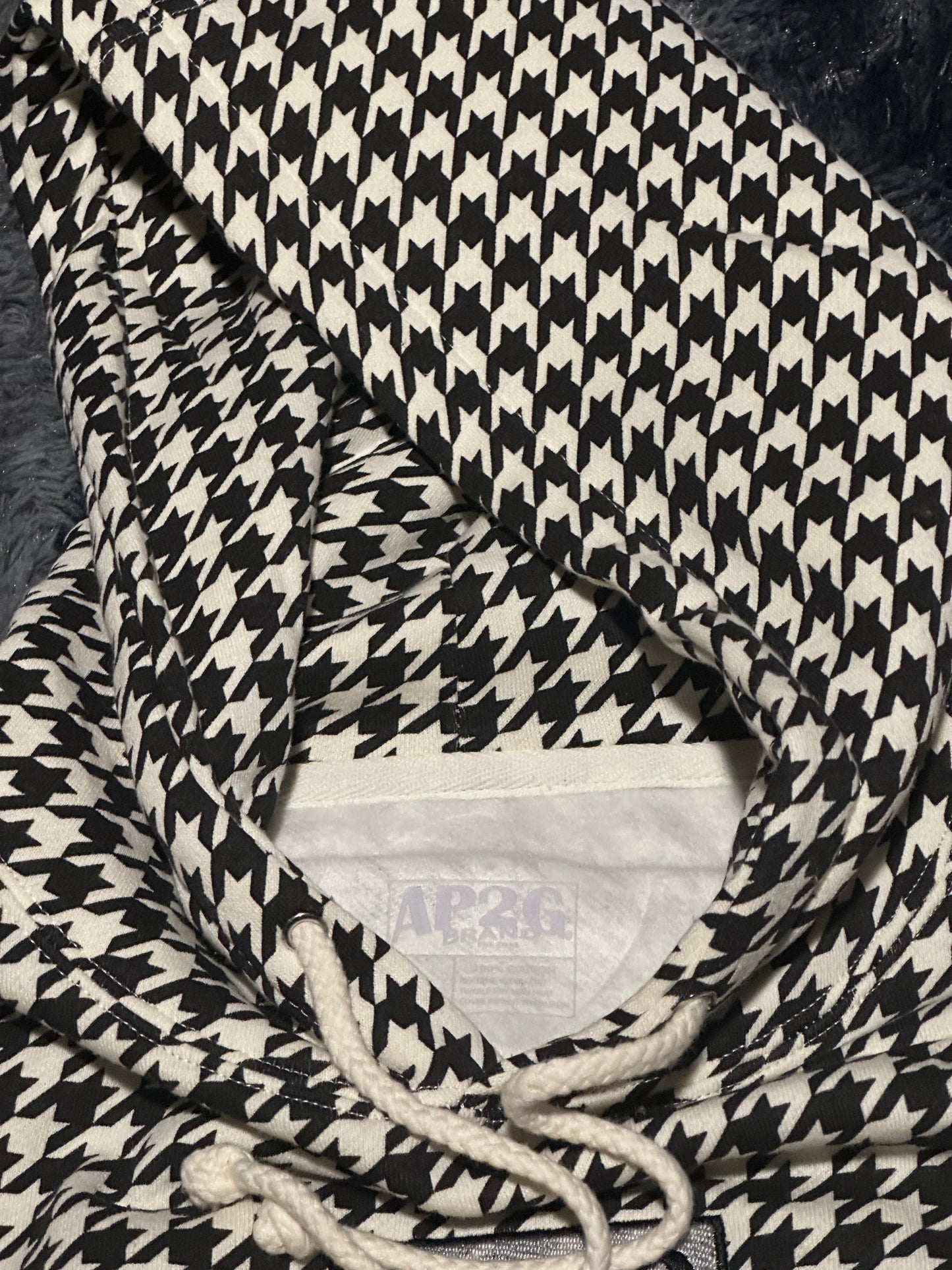 AP2G Signature Houndstooth Hoodie