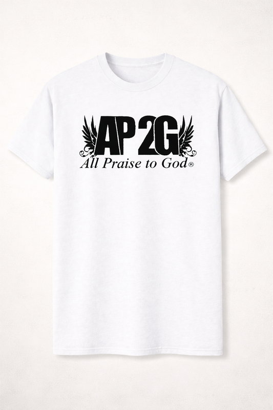 AP2G – All Praise To God Wing Tee.
All credit given. No glory taken.