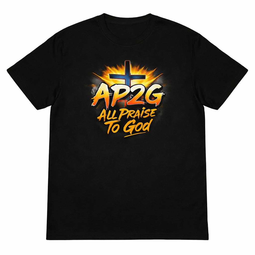 AP2G “All Praise To God” Cross Tee