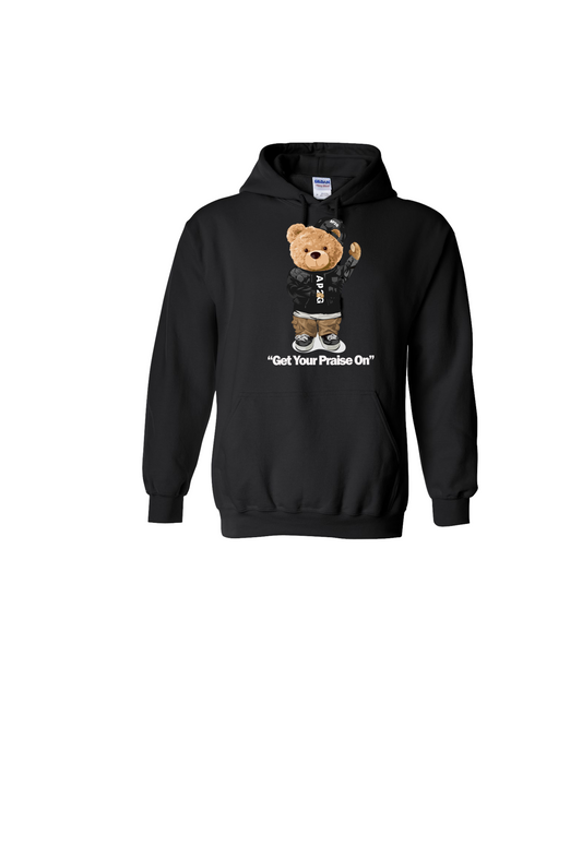 Praise Bear (Get Your Praise On) hoodie (pullover)