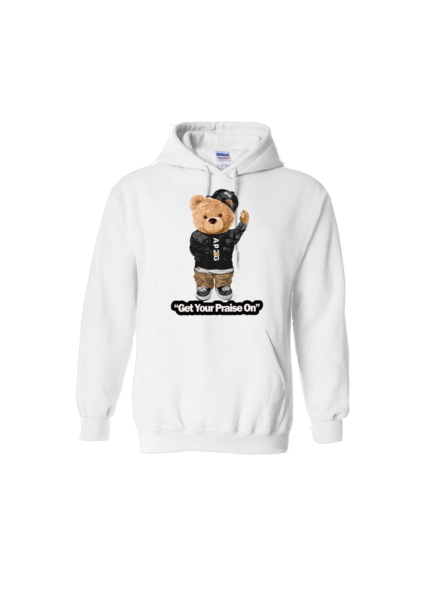 Praise Bear (Get Your Praise On) hoodie (pullover)