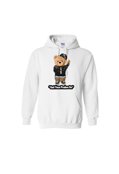 Praise Bear (Get Your Praise On) hoodie (pullover)