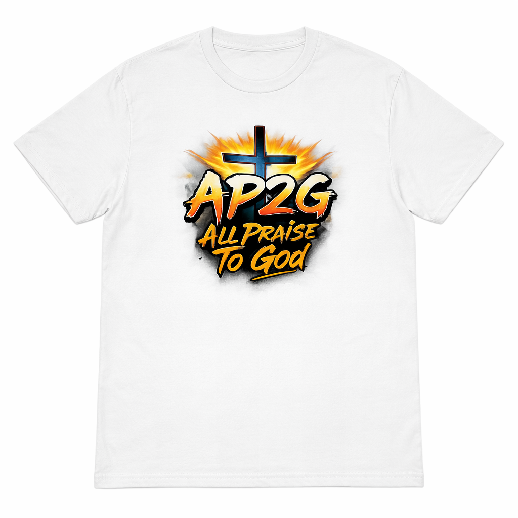 AP2G “All Praise To God” Cross Tee