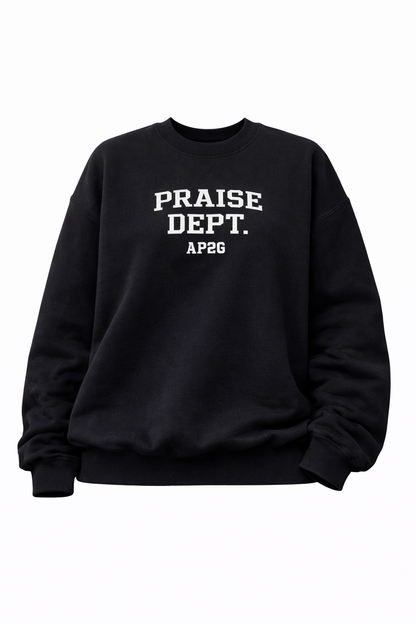 Ladies Praise Dept. Oversized Crewneck Sweater