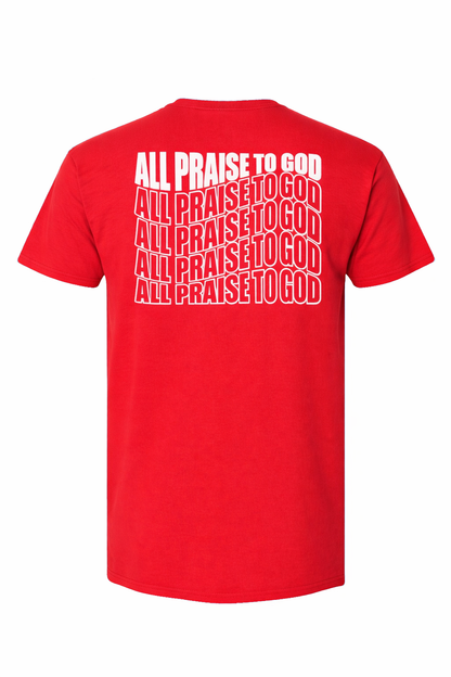 AP2G “All Praise” Wavy Print Tee