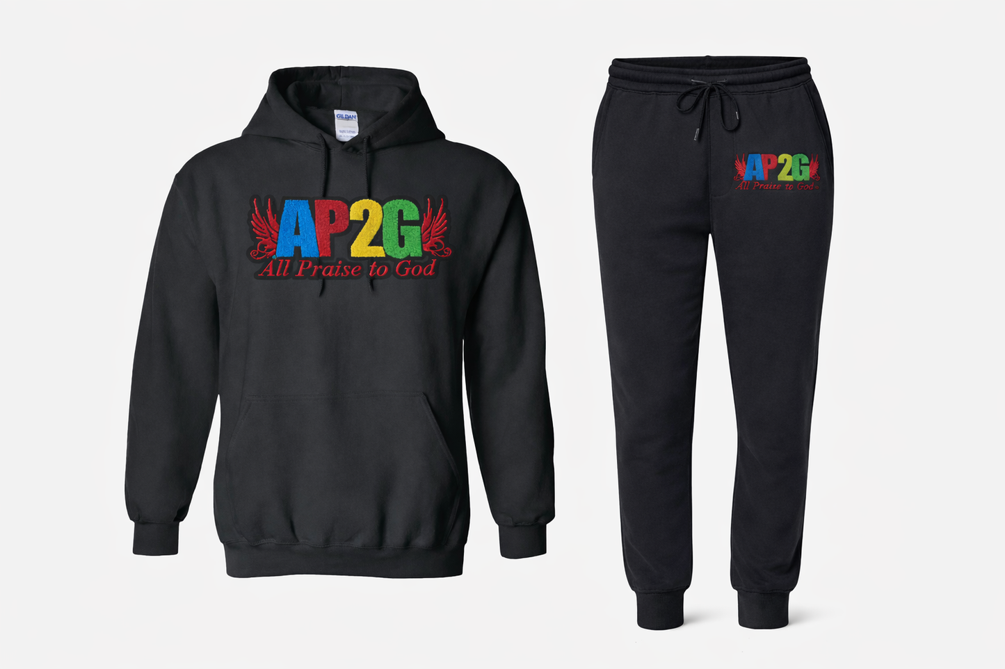 AP2G Chenille Patch Jogging Set