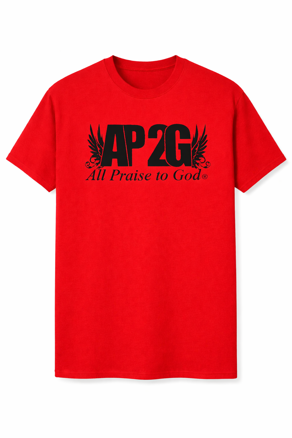 AP2G – All Praise To God Wing Tee.
All credit given. No glory taken.