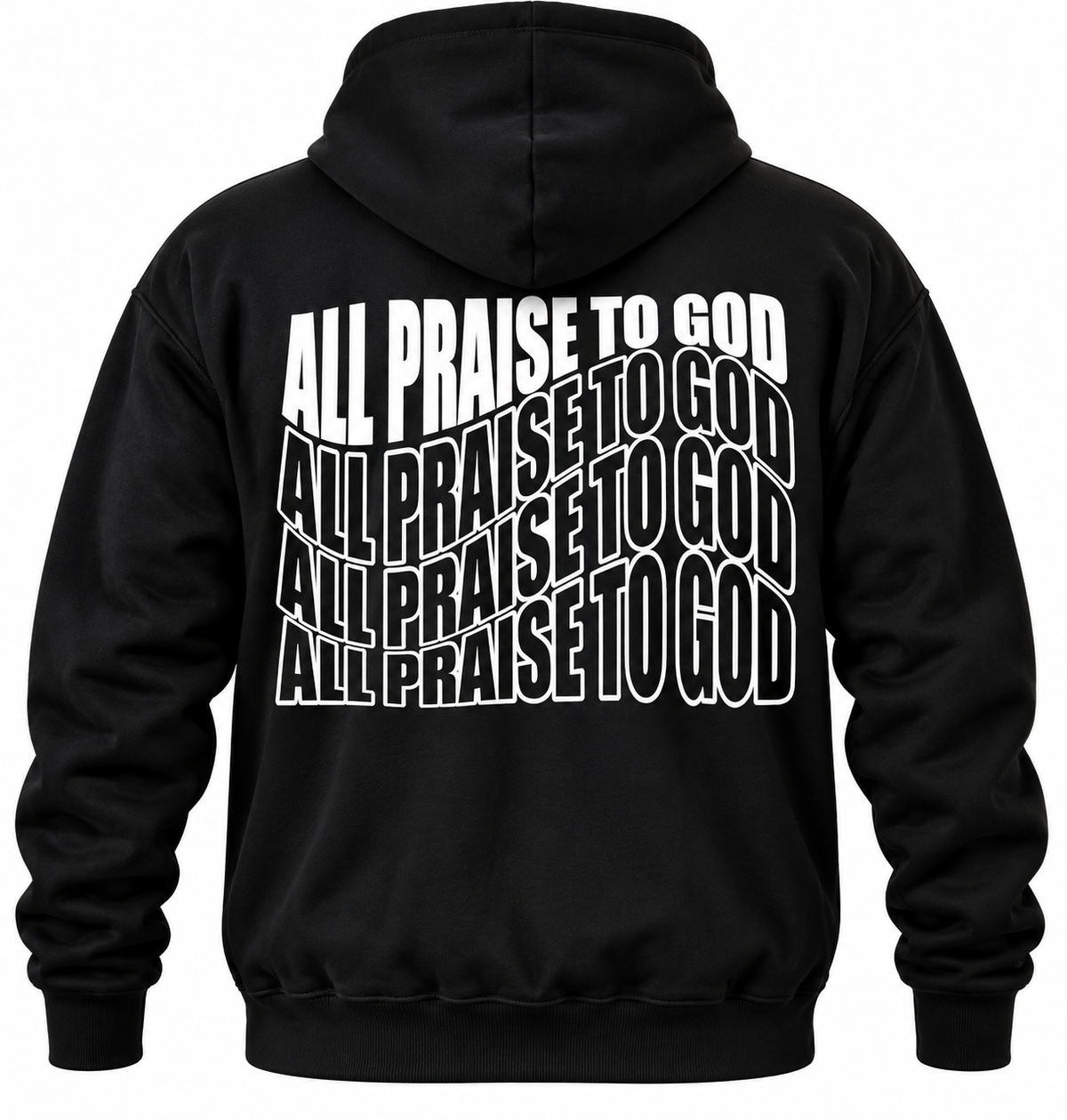 AP2G Wavy All Praise To God Hoodies