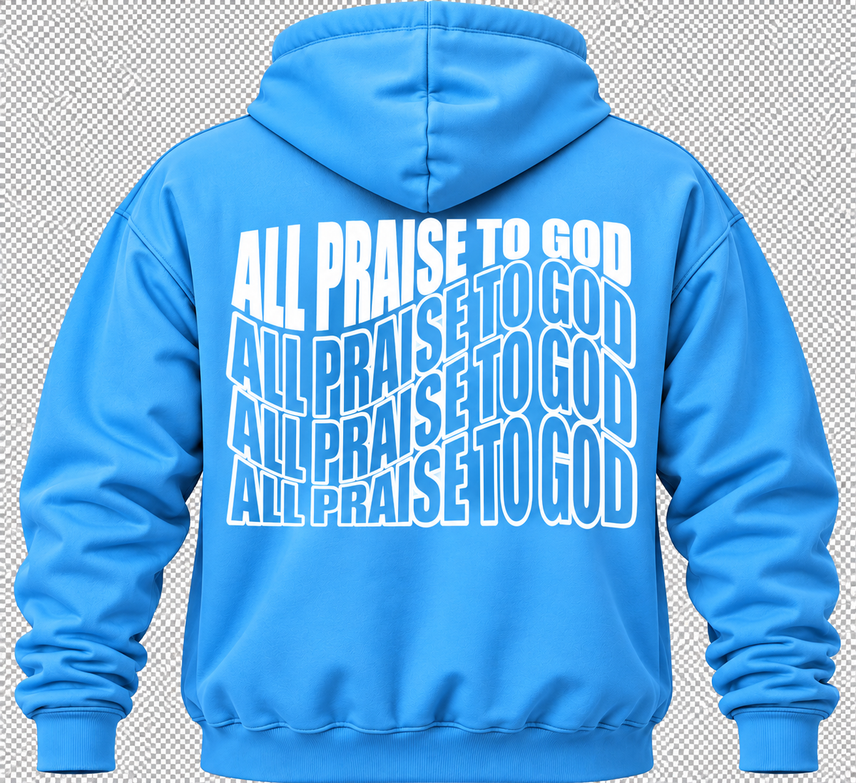 AP2G Wavy All Praise To God Hoodies