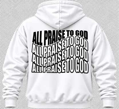 AP2G Wavy All Praise To God Hoodies