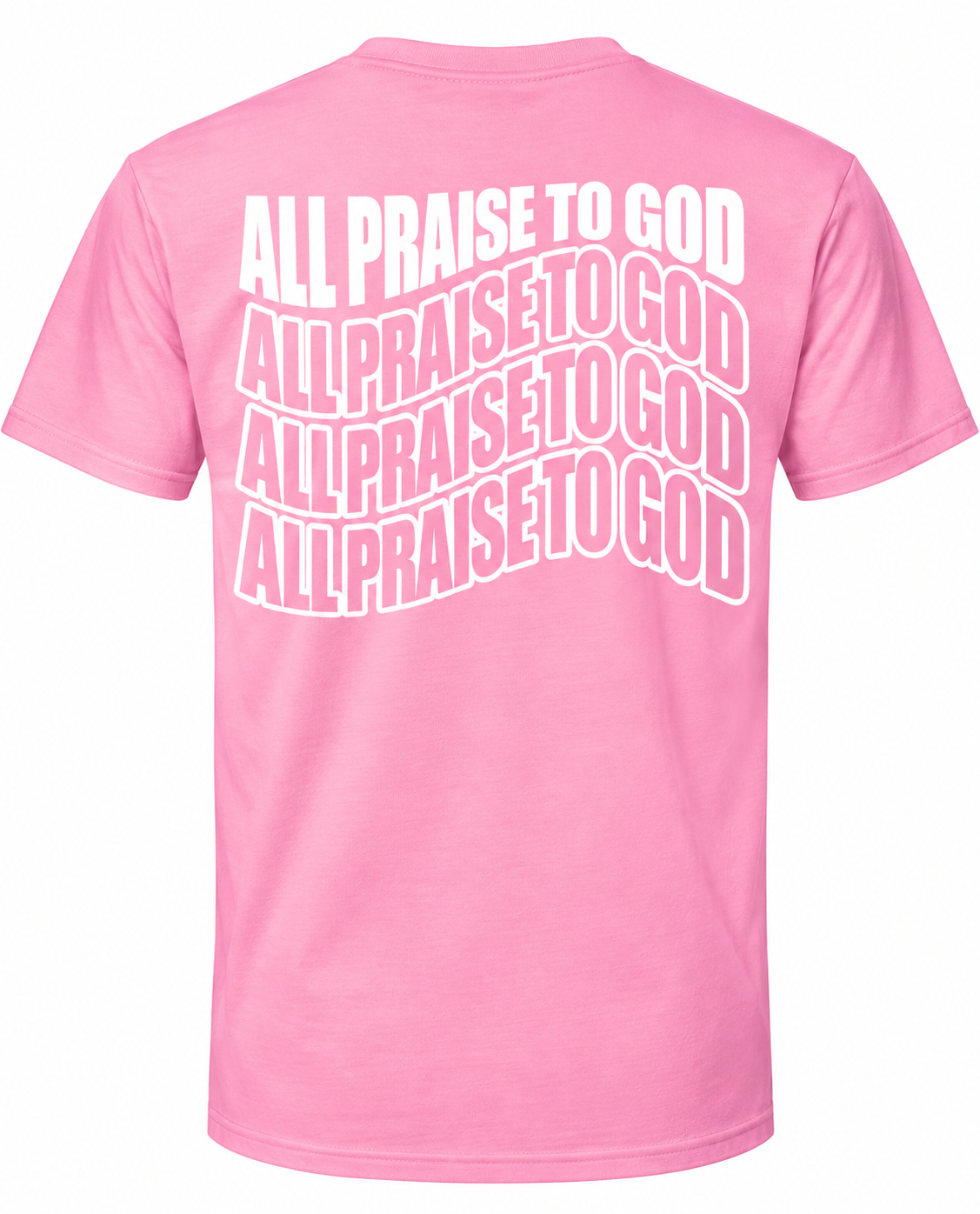 AP2G Wavy All Praise To God T-Shirts