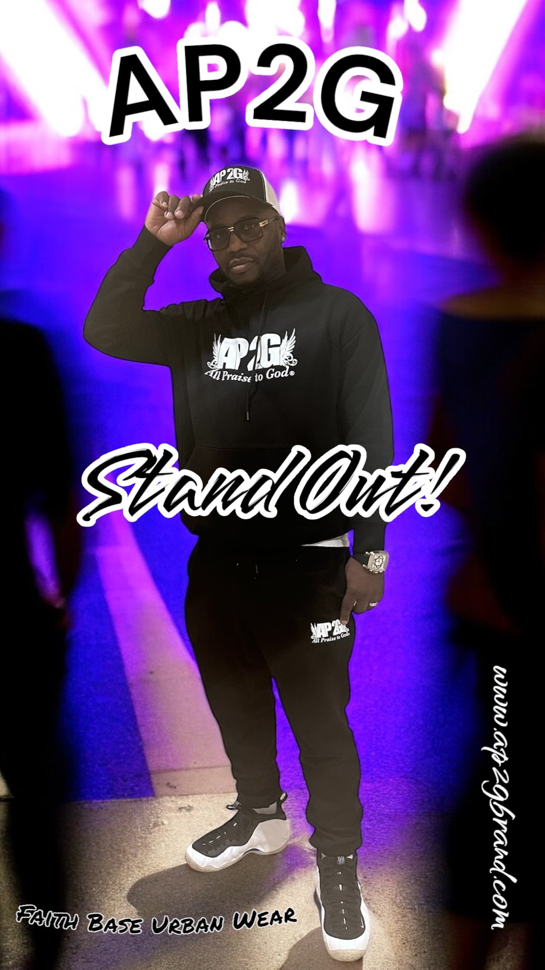 AP2G praise wing jogging suit