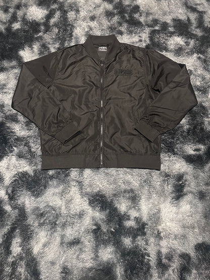 AP2G Praise Wing Bumper Jacket – Blackout Edition