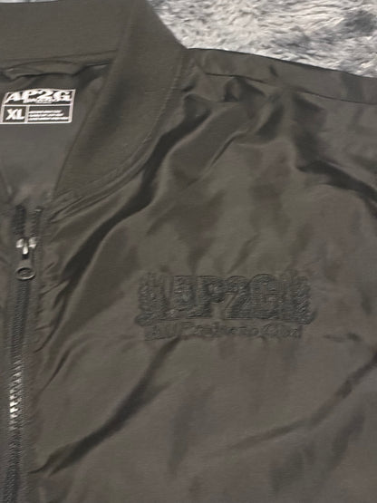 AP2G Praise Wing Bumper Jacket – Blackout Edition