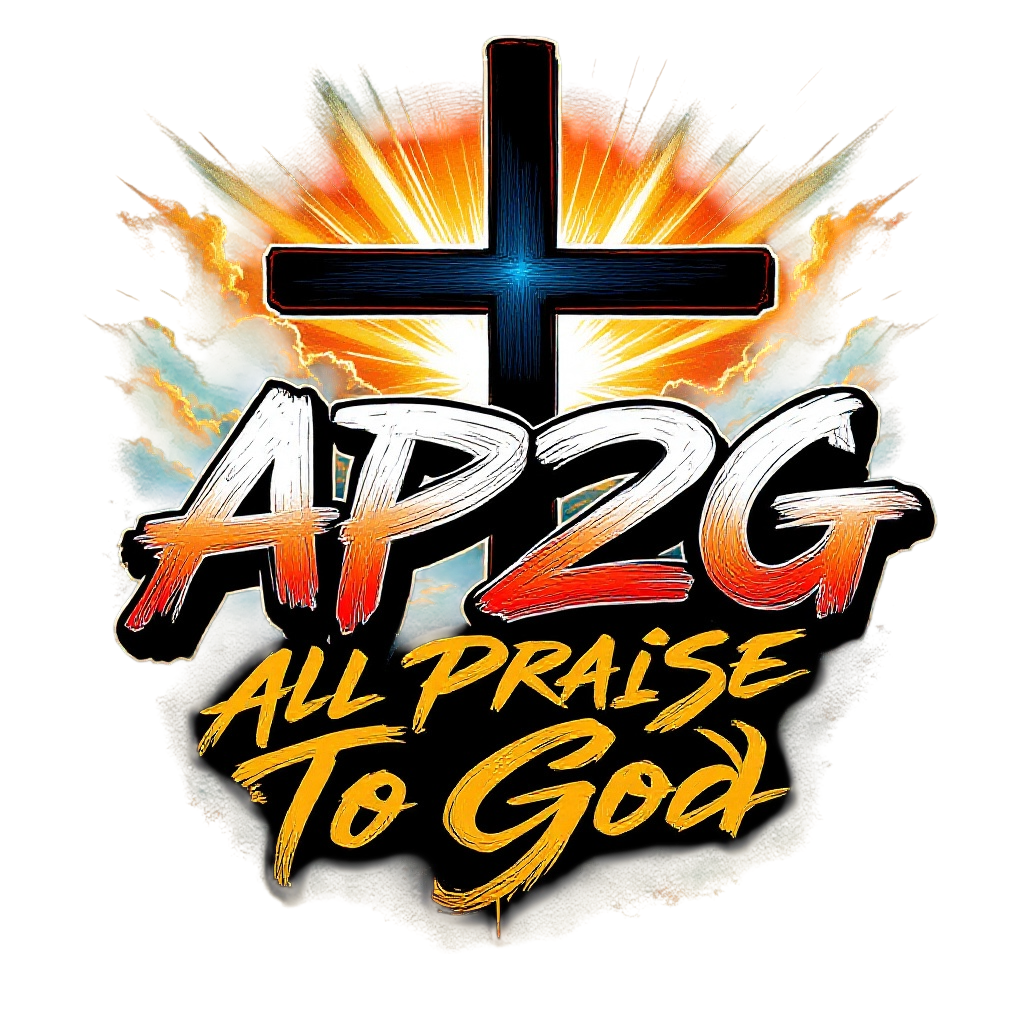 AP2G “All Praise To God” Cross Tee
